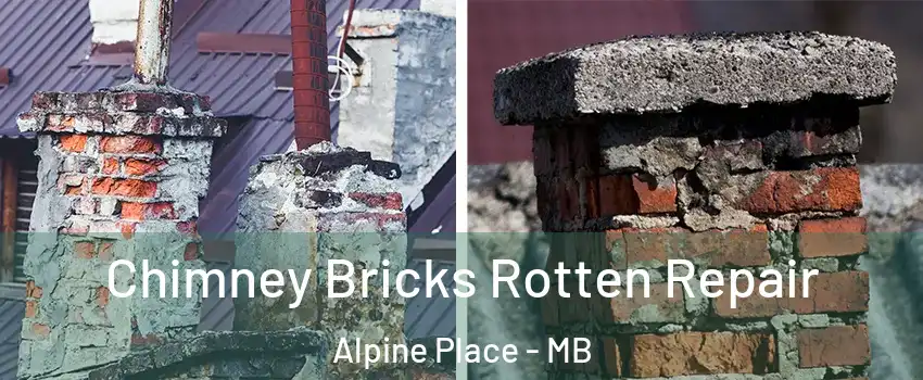  Chimney Bricks Rotten Repair Alpine Place - MB