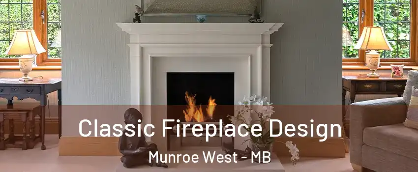  Classic Fireplace Design Munroe West - MB