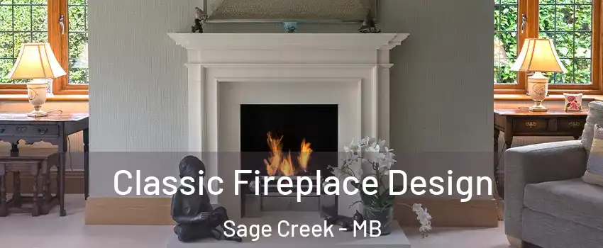 Classic Fireplace Design Sage Creek - MB