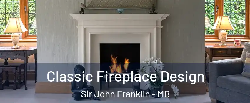  Classic Fireplace Design Sir John Franklin - MB