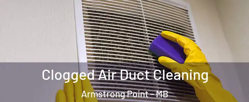  Clogged Air Duct Cleaning Armstrong Point - MB