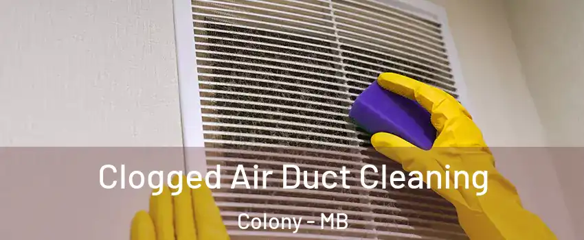  Clogged Air Duct Cleaning Colony - MB