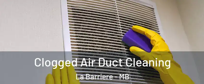  Clogged Air Duct Cleaning La Barriere - MB