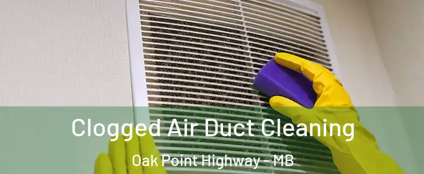  Clogged Air Duct Cleaning Oak Point Highway - MB