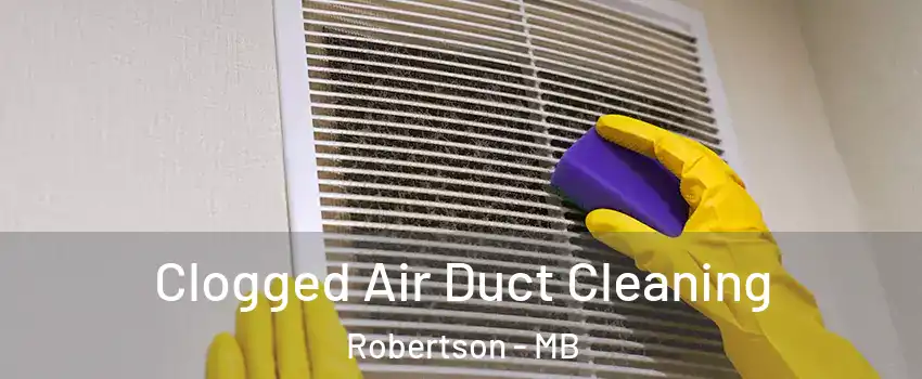  Clogged Air Duct Cleaning Robertson - MB