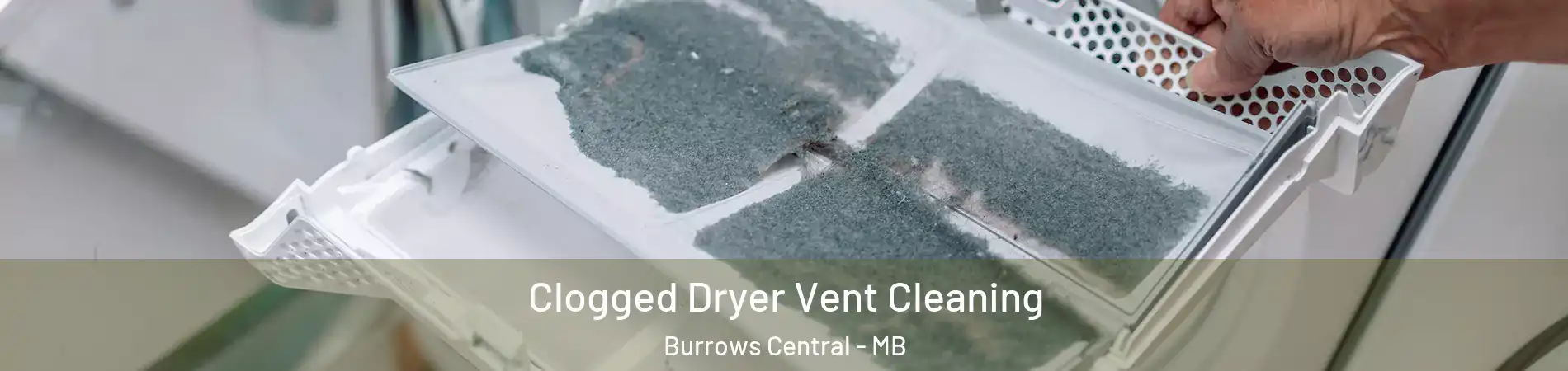  Clogged Dryer Vent Cleaning Burrows Central - MB
