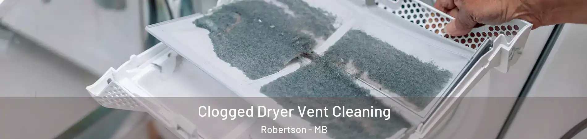  Clogged Dryer Vent Cleaning Robertson - MB