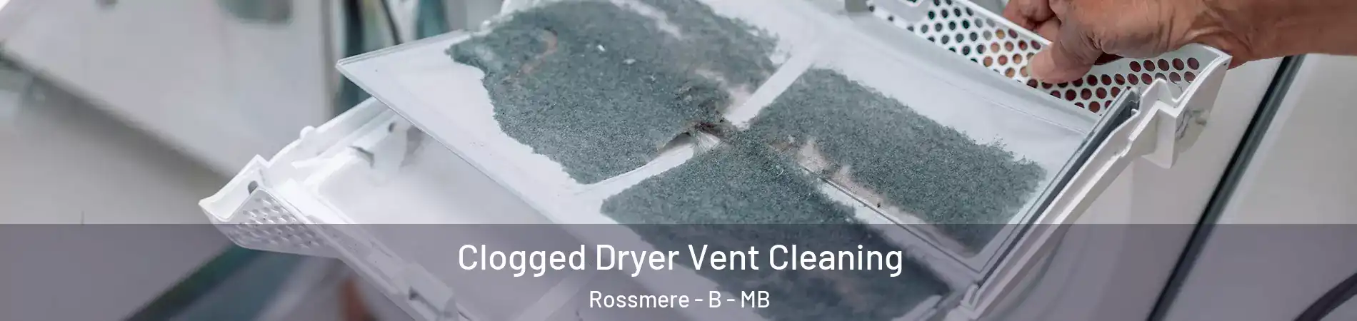  Clogged Dryer Vent Cleaning Rossmere - B - MB