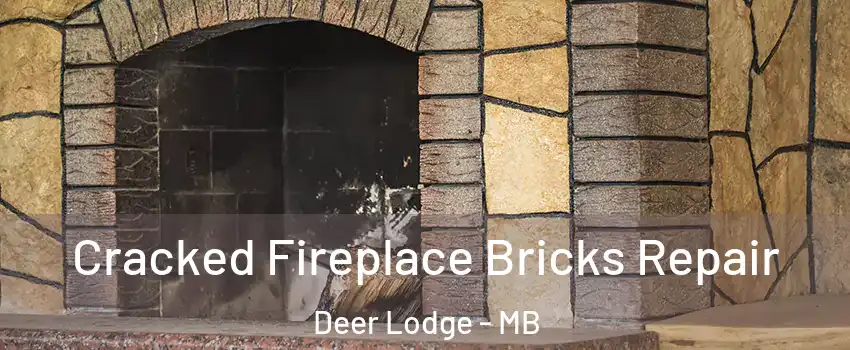  Cracked Fireplace Bricks Repair Deer Lodge - MB