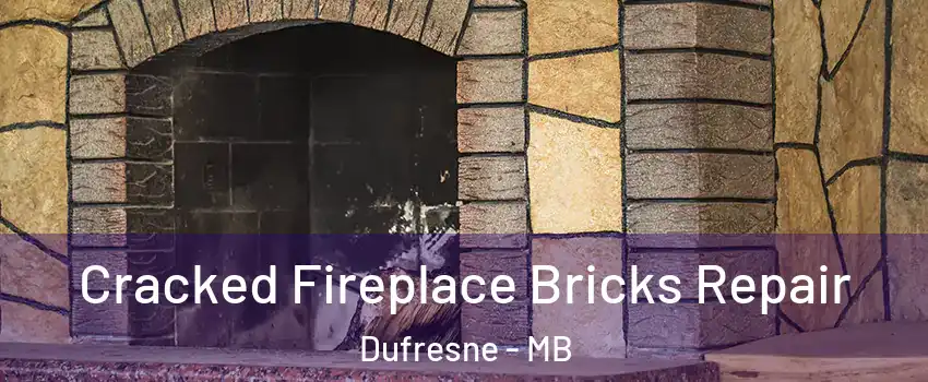  Cracked Fireplace Bricks Repair Dufresne - MB
