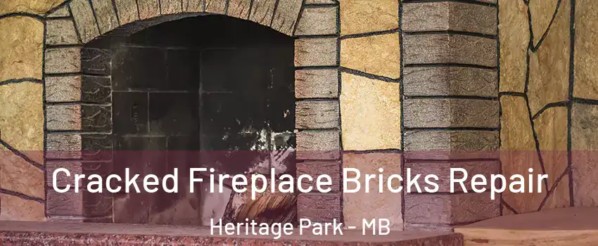  Cracked Fireplace Bricks Repair Heritage Park - MB