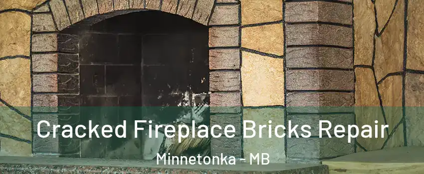  Cracked Fireplace Bricks Repair Minnetonka - MB