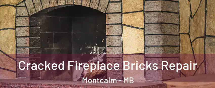  Cracked Fireplace Bricks Repair Montcalm - MB
