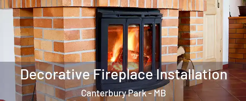  Decorative Fireplace Installation Canterbury Park - MB