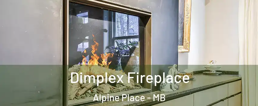  Dimplex Fireplace Alpine Place - MB