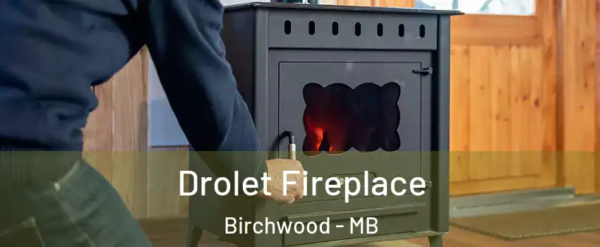  Drolet Fireplace Birchwood - MB