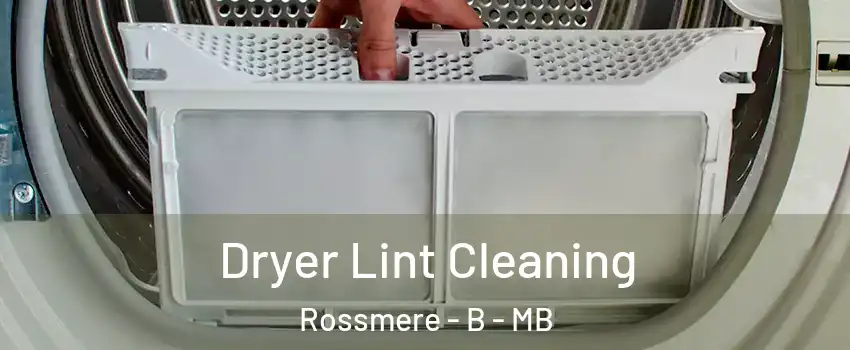  Dryer Lint Cleaning Rossmere - B - MB