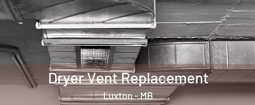  Dryer Vent Replacement Luxton - MB
