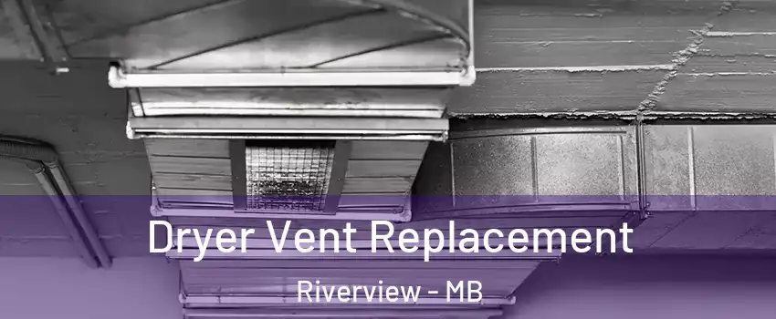  Dryer Vent Replacement Riverview - MB