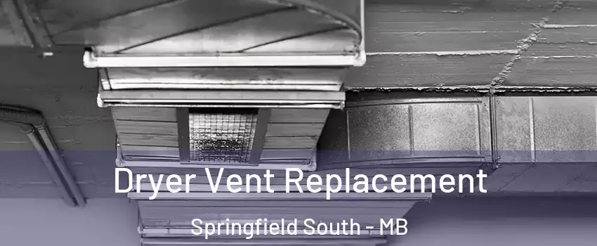 Dryer Vent Replacement Springfield South - MB