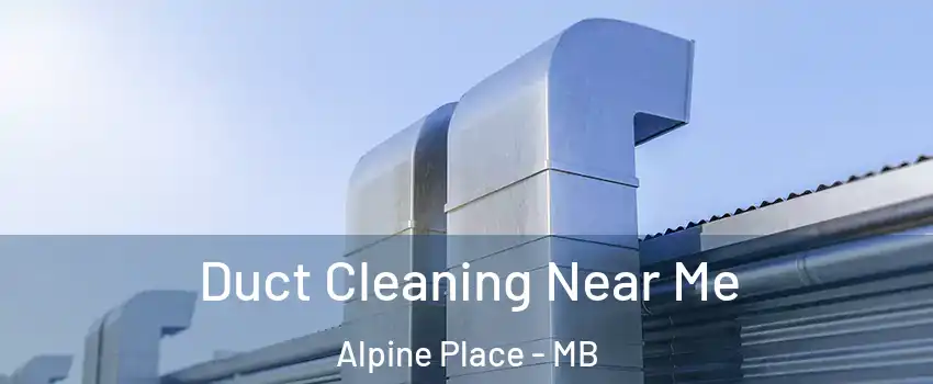  Duct Cleaning Near Me Alpine Place - MB
