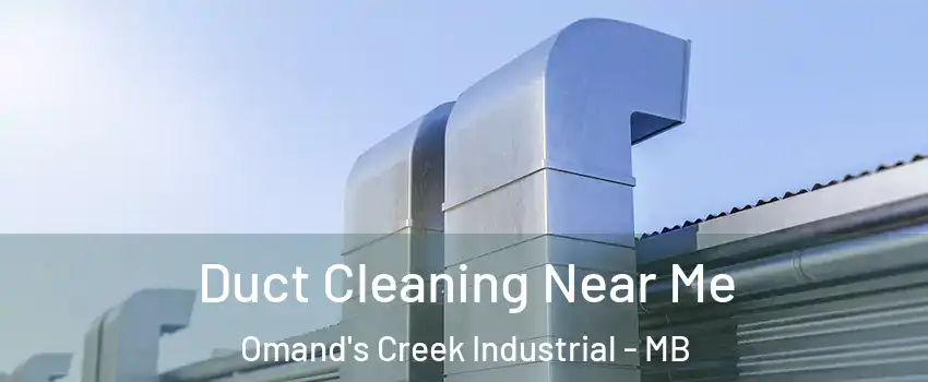  Duct Cleaning Near Me Omand's Creek Industrial - MB