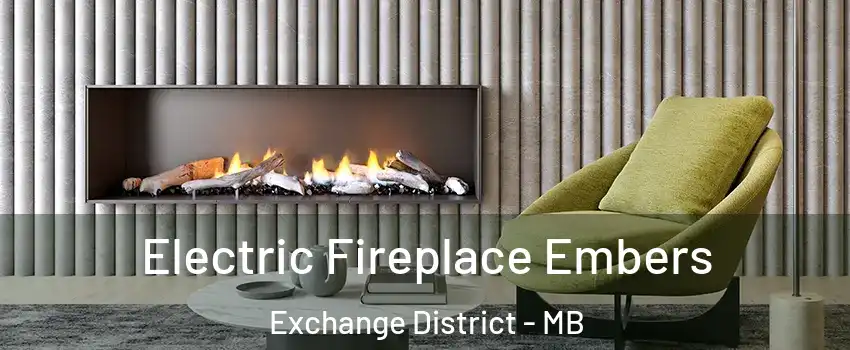  Electric Fireplace Embers Exchange District - MB