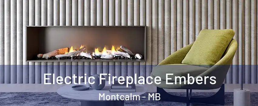  Electric Fireplace Embers Montcalm - MB