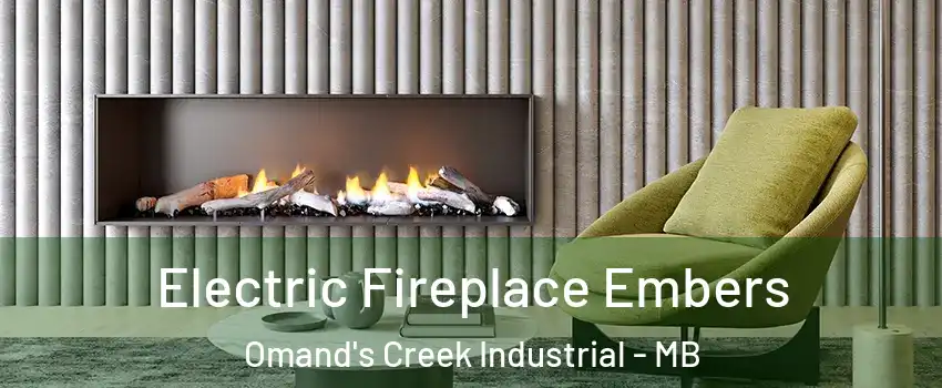  Electric Fireplace Embers Omand's Creek Industrial - MB