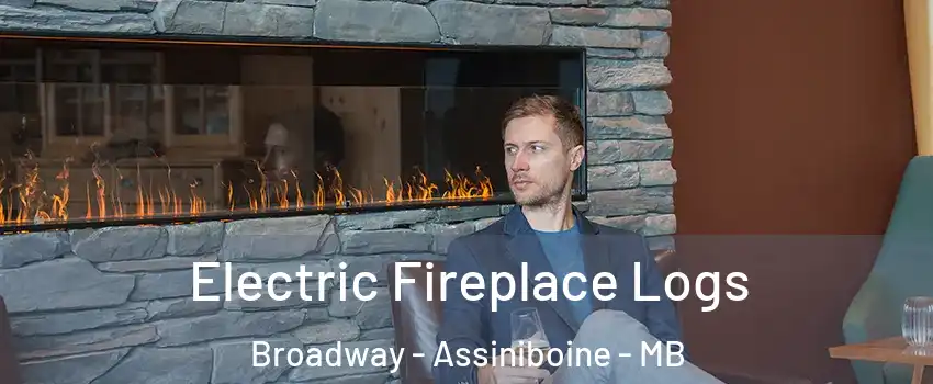 Electric Fireplace Logs Broadway - Assiniboine - MB