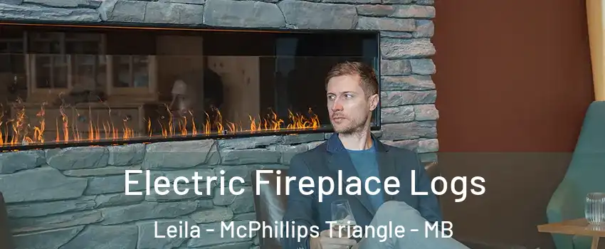  Electric Fireplace Logs Leila - McPhillips Triangle - MB