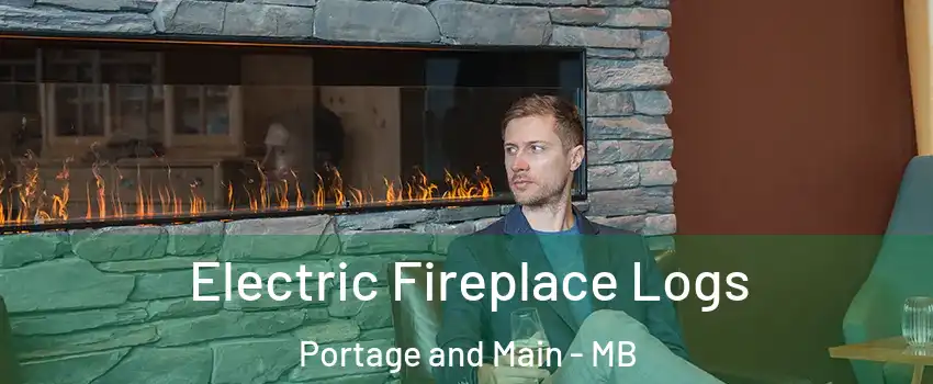 Electric Fireplace Logs Portage and Main - MB