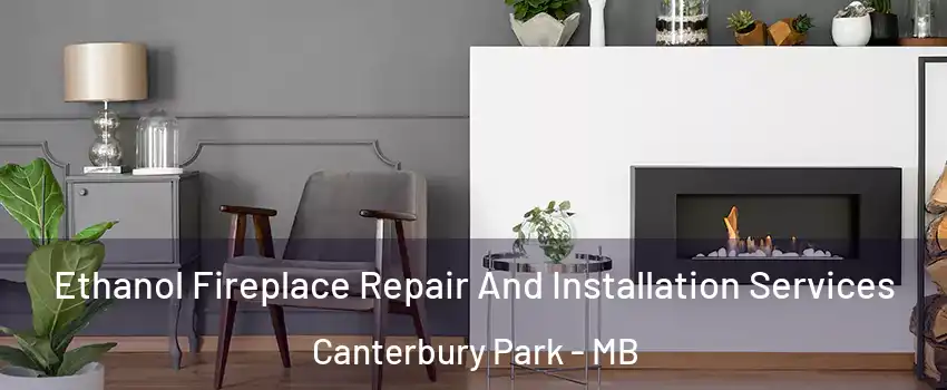  Ethanol Fireplace Repair And Installation Services Canterbury Park - MB