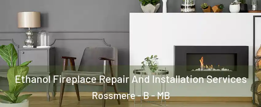  Ethanol Fireplace Repair And Installation Services Rossmere - B - MB