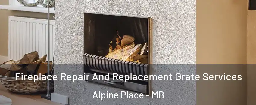  Fireplace Repair And Replacement Grate Services Alpine Place - MB