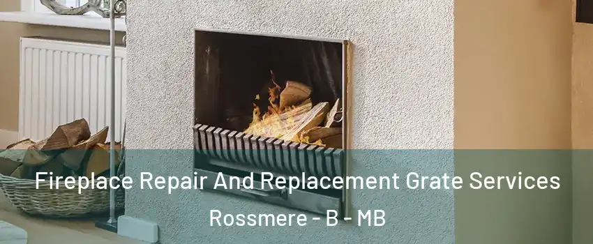  Fireplace Repair And Replacement Grate Services Rossmere - B - MB