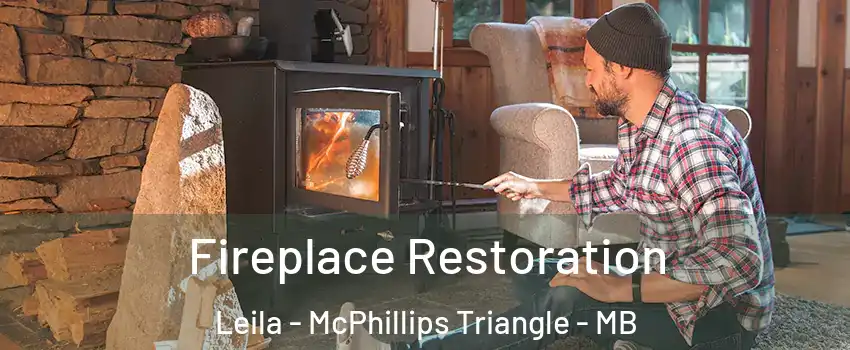  Fireplace Restoration Leila - McPhillips Triangle - MB
