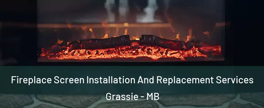  Fireplace Screen Installation And Replacement Services Grassie - MB