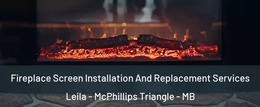  Fireplace Screen Installation And Replacement Services Leila - McPhillips Triangle - MB