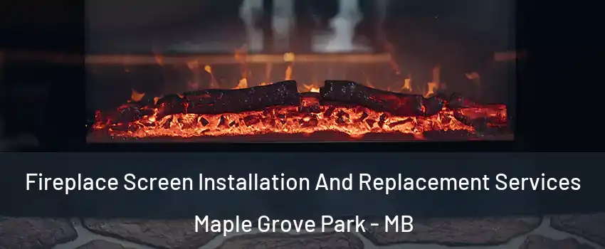  Fireplace Screen Installation And Replacement Services Maple Grove Park - MB