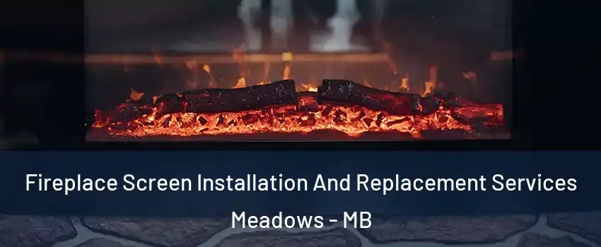  Fireplace Screen Installation And Replacement Services Meadows - MB