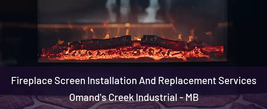  Fireplace Screen Installation And Replacement Services Omand's Creek Industrial - MB