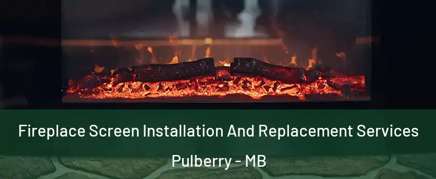  Fireplace Screen Installation And Replacement Services Pulberry - MB