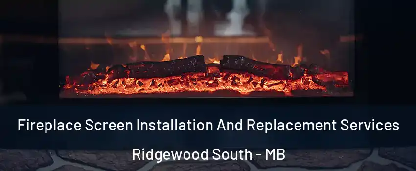  Fireplace Screen Installation And Replacement Services Ridgewood South - MB