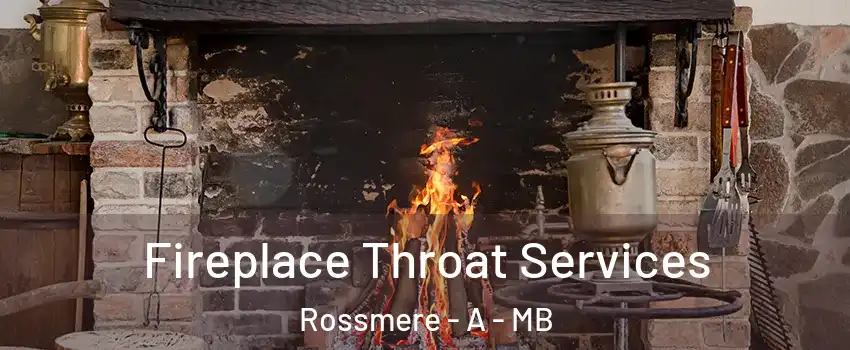  Fireplace Throat Services Rossmere - A - MB