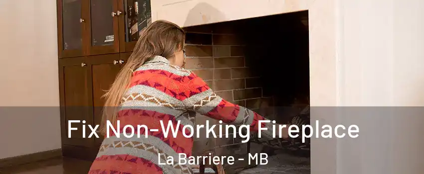  Fix Non-Working Fireplace La Barriere - MB