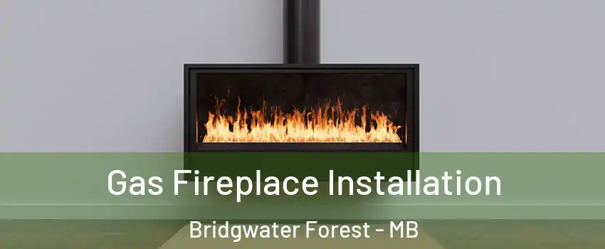  Gas Fireplace Installation Bridgwater Forest - MB
