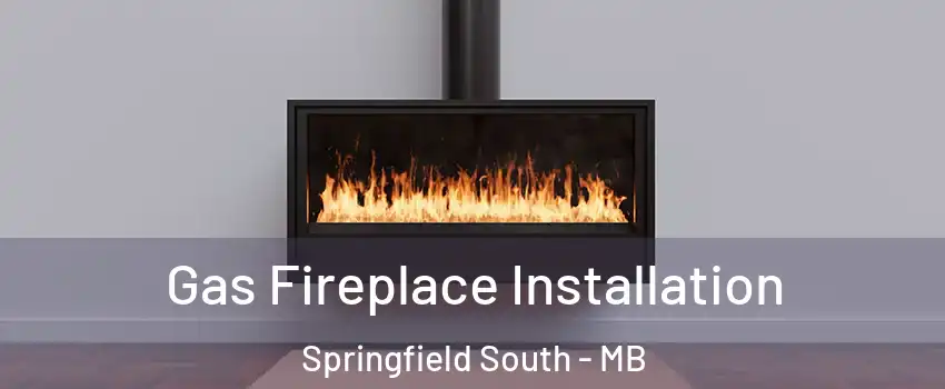  Gas Fireplace Installation Springfield South - MB