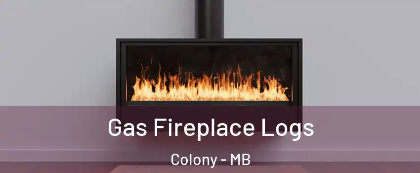  Gas Fireplace Logs Colony - MB