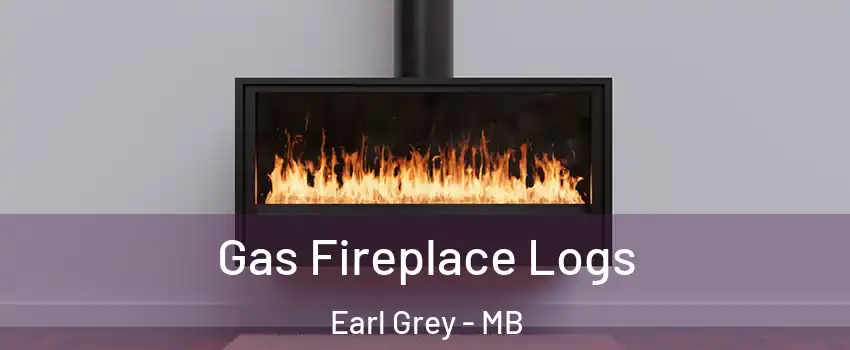 Gas Fireplace Logs Earl Grey - MB